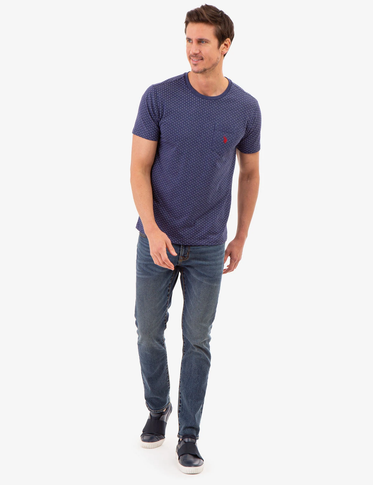 U.S. Polo Assn. POLKA DOT JERSEY T-SHIRT 20 U.S. Polo Assn. POLKA DOT JERSEY T-SHIRT - Image 18