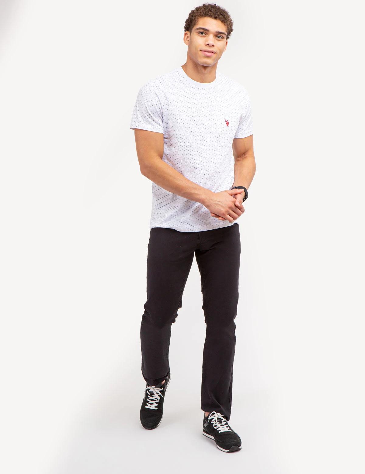 U.S. Polo Assn. POLKA DOT JERSEY T-SHIRT 8 U.S. Polo Assn. POLKA DOT JERSEY T-SHIRT - Image 6