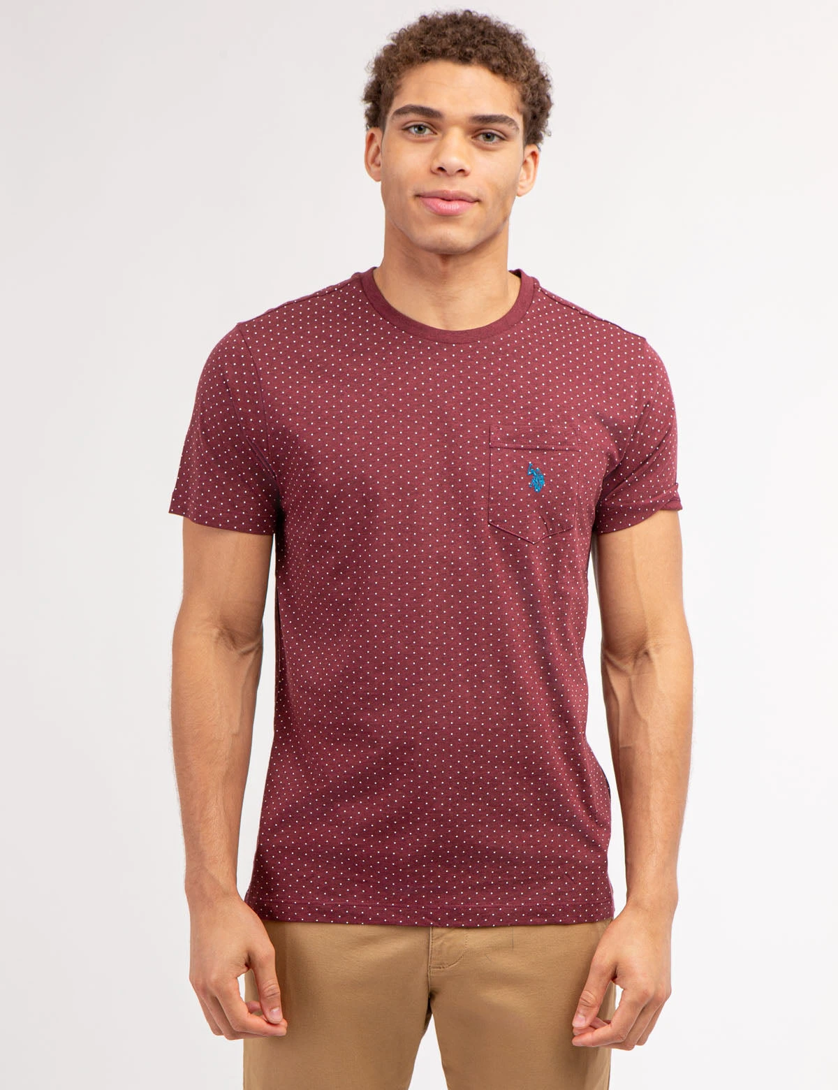 U.S. Polo Assn. POLKA DOT JERSEY T-SHIRT 14 U.S. Polo Assn. POLKA DOT JERSEY T-SHIRT - Image 12