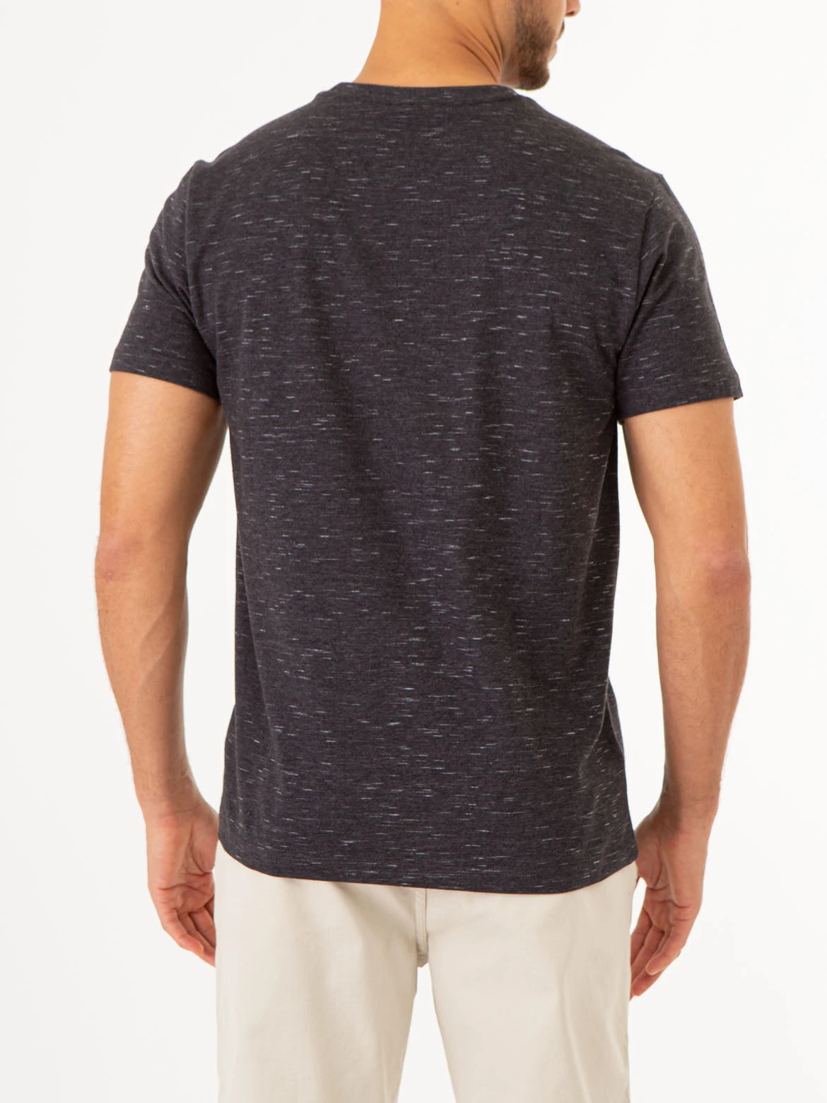 U.S. Polo Assn. SPACE DYE CREW NECK T-SHIRT 6 U.S. Polo Assn. SPACE DYE CREW NECK T-SHIRT - Image 4