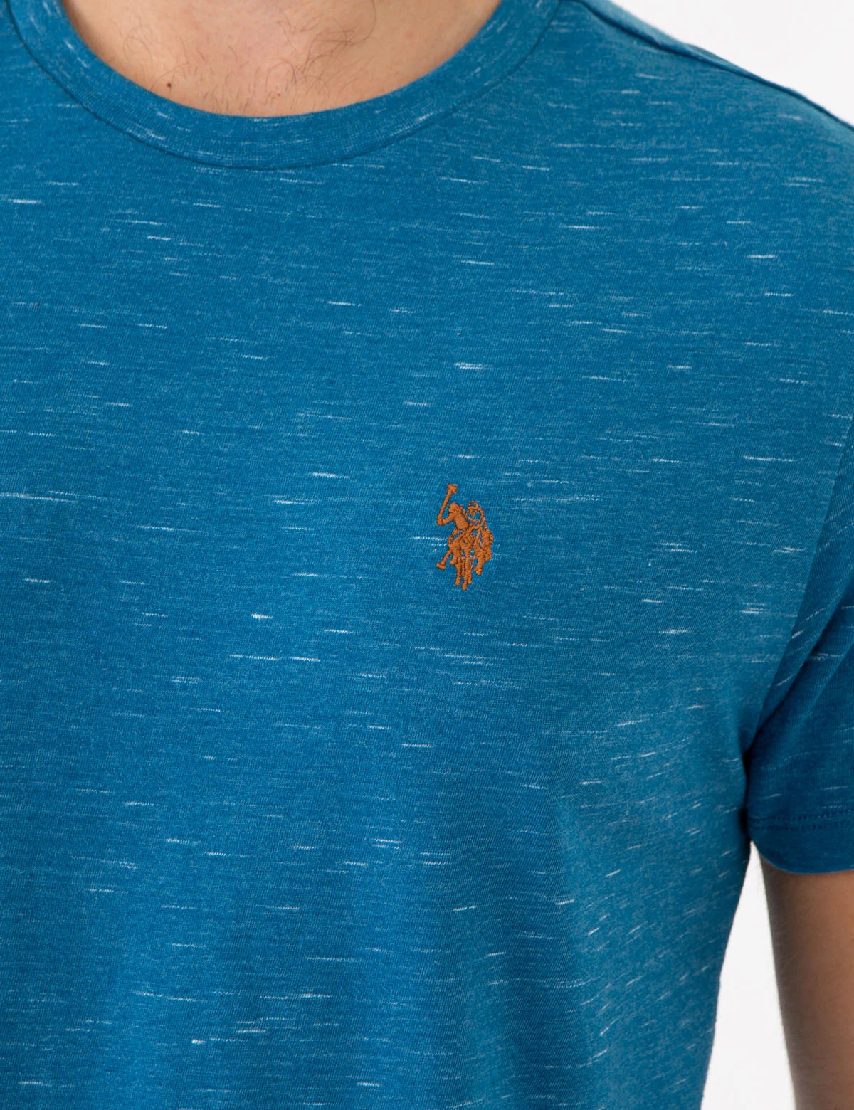 U.S. Polo Assn. SPACE DYE CREW NECK T-SHIRT 13 U.S. Polo Assn. SPACE DYE CREW NECK T-SHIRT - Image 11