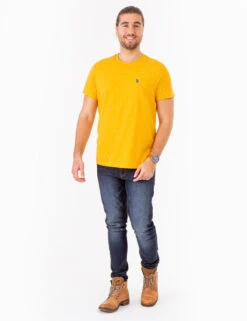 U.S. Polo Assn. SPACE DYE CREW NECK T-SHIRT 34 U.S. Polo Assn. SPACE DYE CREW NECK T-SHIRT -Modern Wear Shop 11C01819 DUTG 74140