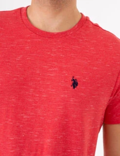 U.S. Polo Assn. SPACE DYE CREW NECK T-SHIRT 40 U.S. Polo Assn. SPACE DYE CREW NECK T-SHIRT -Modern Wear Shop 11C01819 WNTB 74202