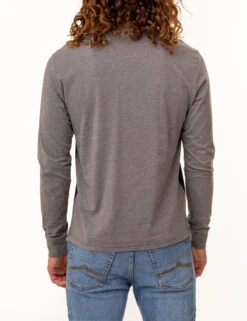 U.S. Polo Assn. USPA COLORBLOCK LONG SLEEVE T-SHIRT -Modern Wear Shop 11C03004 CPGY 85960