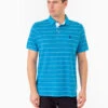U.S. Polo Assn. YARN DYE BIRDSEYE STRIPE PIQUE POLO SHIRT -Modern Wear Shop 11C04232 BEAB 74113