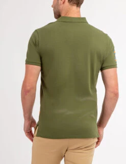 U.S. Polo Assn. COLORBLOCK SASH FRONT PIQUE POLO SHIRT -Modern Wear Shop 11C0453O CYOL 68692