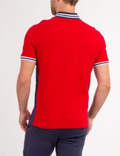 U.S. Polo Assn. BASEBALL COLLAR PIQUE POLO SHIRT -Modern Wear Shop 11C0493O ERED 68767