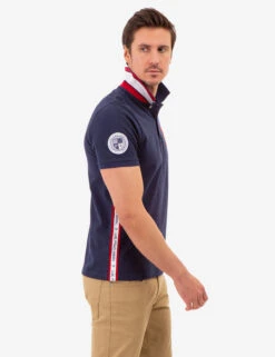 U.S. Polo Assn. GRAPHIC TRIM PIQUE POLO SHIRT -Modern Wear Shop 11C0513O CLNV 82444