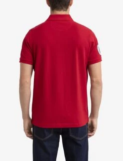 U.S. Polo Assn. GRAPHIC TRIM PIQUE POLO SHIRT -Modern Wear Shop 11C0513O ERED 0033