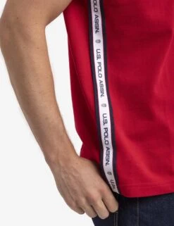 U.S. Polo Assn. GRAPHIC TRIM PIQUE POLO SHIRT -Modern Wear Shop 11C0513O ERED 0065