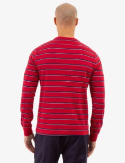 U.S. Polo Assn. YARN DYE STRIPE JERSEY LONG SLEEVE T-SHIRT -Modern Wear Shop 11C08719 RYTR 82078