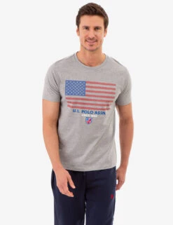 U.S. POLO ASSN. FLAG GRAPHIC T-SHIRT
