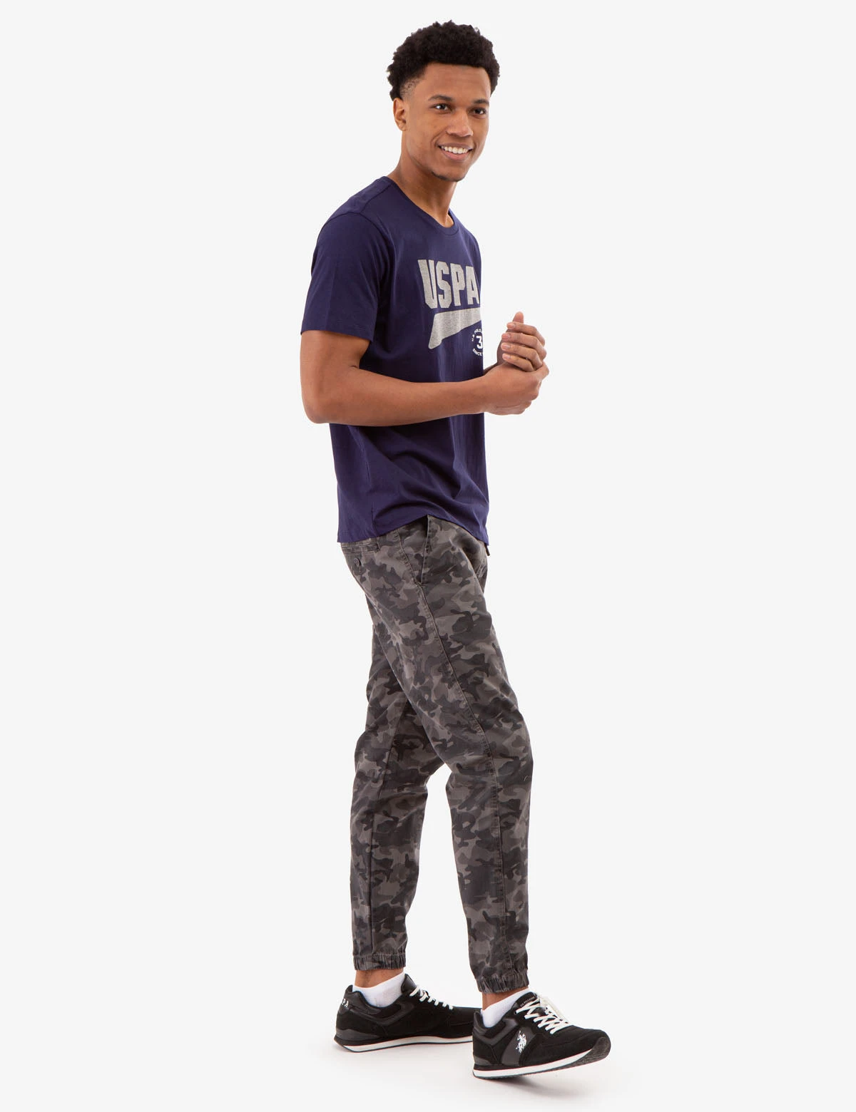 U.S. Polo Assn. CONTRAST HEATHER USPA GRAPHIC T-SHIRT 4 U.S. Polo Assn. CONTRAST HEATHER USPA GRAPHIC T-SHIRT - Image 2