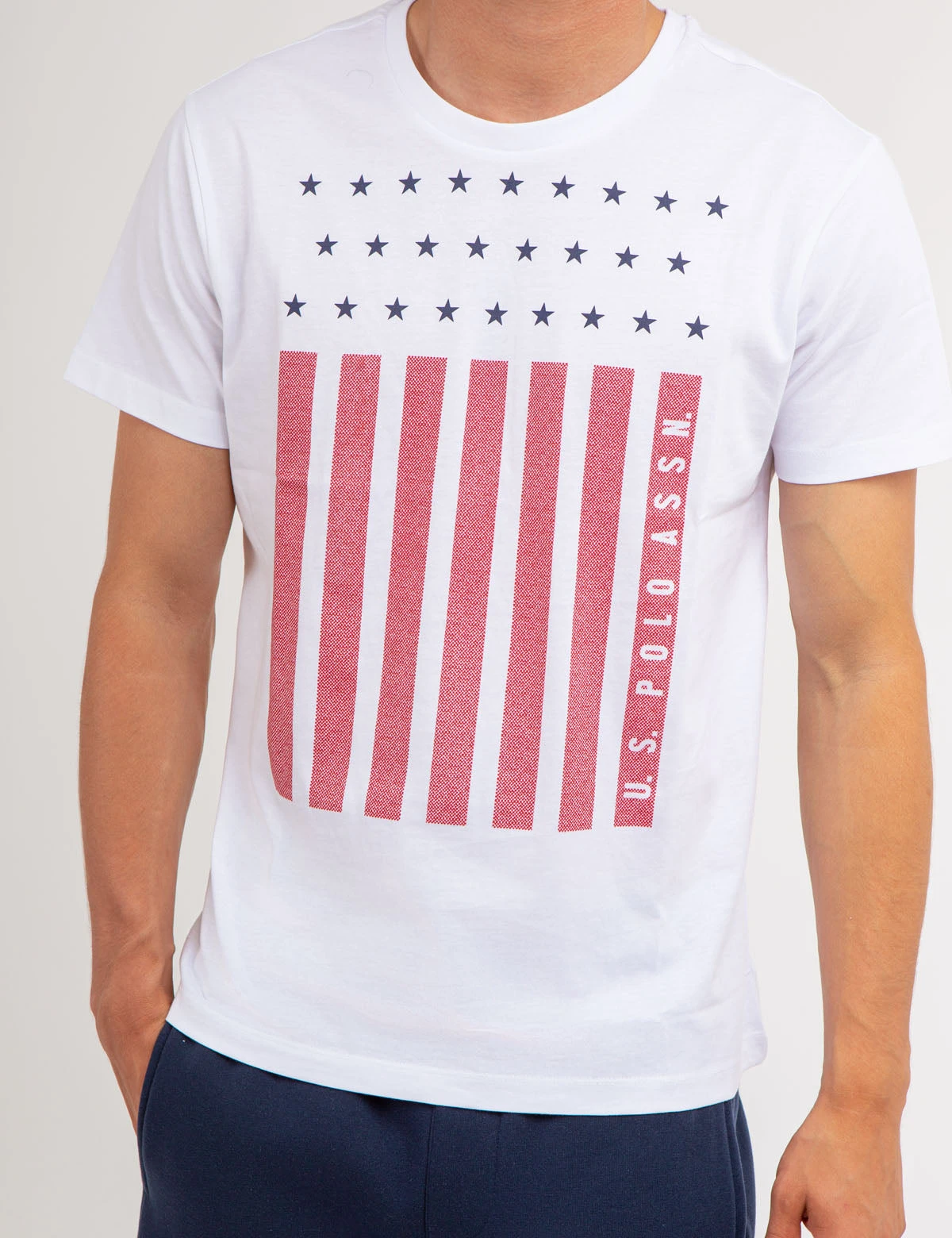 U.S. POLO ASSN. VERTICAL FLAG JERSEY T-SHIRT 5 U.S. POLO ASSN. VERTICAL FLAG JERSEY T-SHIRT - Image 3
