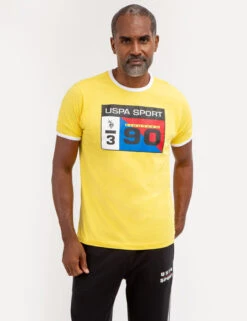 U.S. Polo Assn. USPA SPORT RINGER GRAPHIC T-SHIRT