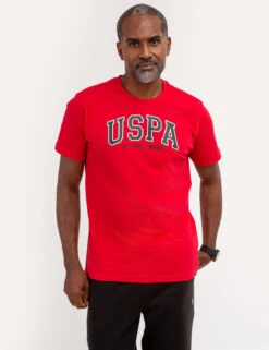 U.S. Polo Assn. USPA GRAPHIC JERSEY CREW NECK T-SHIRT