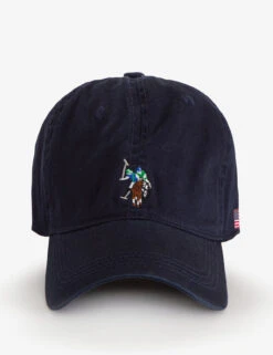 U.S. Polo Assn. MENS MULTICOLOR CENTER LOGO HAT -Modern Wear Shop 11C271AA CLNV front