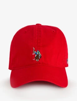 U.S. Polo Assn. MENS MULTICOLOR CENTER LOGO HAT -Modern Wear Shop 11C271AA ERED front