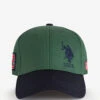 U.S. Polo Assn. MENS MEDIUM SIDE LOGO AND CREST HAT -Modern Wear Shop 11C277AA IVKG front