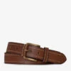 U.S. Polo Assn. MENS 38MM CONTRAST STITCH BELT