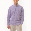 U.S. Polo Assn. PLAID LONG SLEEVE WOVEN SHIRT WITH POCKET