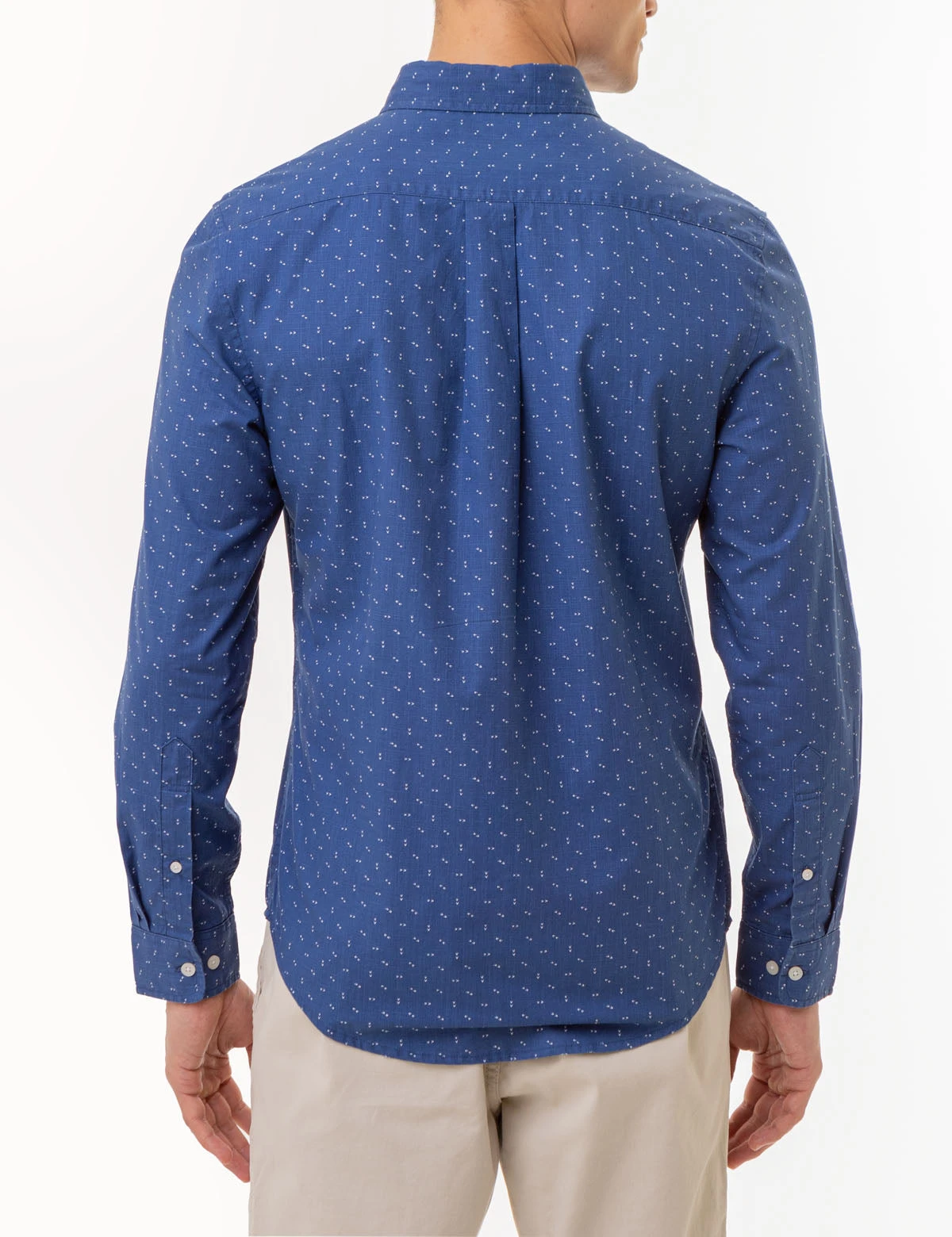 U.S. Polo Assn. DART PRINT LONG SLEEVE POPLIN SHIRT 5 U.S. Polo Assn. DART PRINT LONG SLEEVE POPLIN SHIRT - Image 3