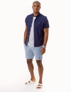 U.S. Polo Assn. SHORT SLEEVE YARN DYE DOBBY WOVEN SHIRT 10 U.S. Polo Assn. SHORT SLEEVE YARN DYE DOBBY WOVEN SHIRT -Modern Wear Shop 11C339Z9 CLNV 2302