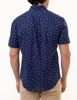 U.S. Polo Assn. ALL OVER USPA FLAG PRINT WOVEN SHIRT 14 U.S. Polo Assn. ALL OVER USPA FLAG PRINT WOVEN SHIRT -Modern Wear Shop 11C341V3 CLNV 1210