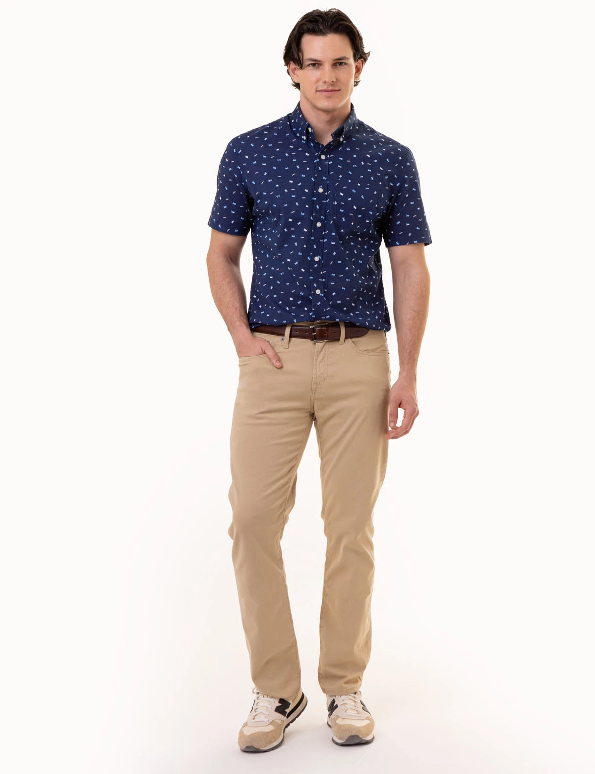 U.S. Polo Assn. ALL OVER USPA FLAG PRINT WOVEN SHIRT 4 U.S. Polo Assn. ALL OVER USPA FLAG PRINT WOVEN SHIRT - Image 2