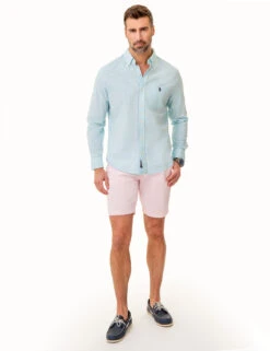 U.S. Polo Assn. LONG SLEEVE HORIZONTAL STRIPE WOVEN SHIRT 17 U.S. Polo Assn. LONG SLEEVE HORIZONTAL STRIPE WOVEN SHIRT -Modern Wear Shop 11C374VQ HZBL 85975