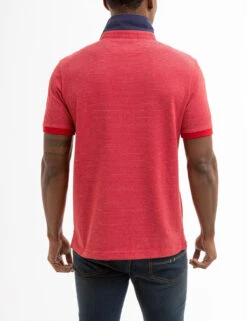 U.S. Polo Assn. JACQUARD PIQUE PIECED POLO SHIRT 19 U.S. Polo Assn. JACQUARD PIQUE PIECED POLO SHIRT -Modern Wear Shop 11C4643Z ERED 7936