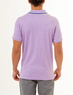 U.S. Polo Assn. SLIM FIT SOLID INTERLOCK POLO SHIRT -Modern Wear Shop 11C57898 LILH 86615