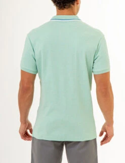 U.S. Polo Assn. SLIM FIT SOLID INTERLOCK POLO SHIRT -Modern Wear Shop 11C57898 PGHG 86577