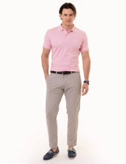 U.S. Polo Assn. SLIM FIT SOLID INTERLOCK POLO SHIRT -Modern Wear Shop 11C57898 PKSH 1272