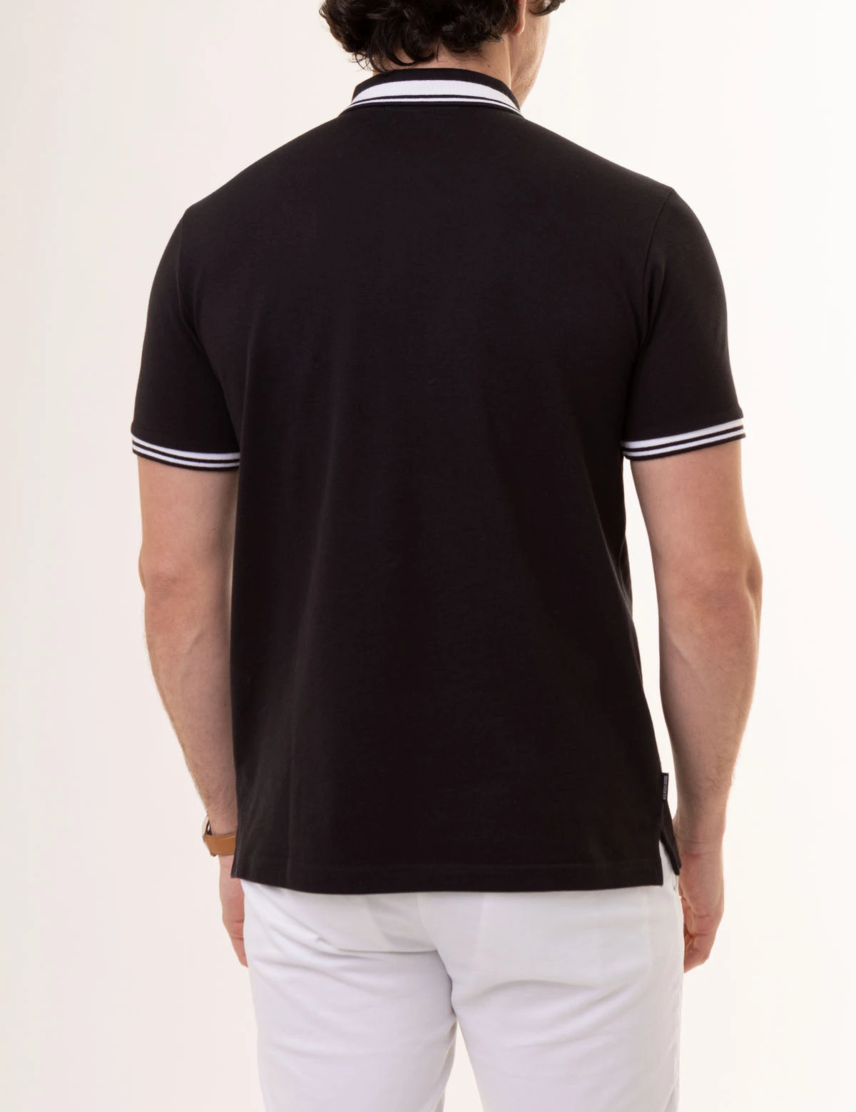 U.S. POLO ASSN. ZIPPER PLACKET PIECED POLO SHIRT 9 U.S. POLO ASSN. ZIPPER PLACKET PIECED POLO SHIRT - Image 7