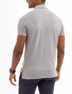U.S. Polo Assn. SLIM FIT SOLID PIQUE POLO SHIRT -Modern Wear Shop 11C5813O HGRY 8358