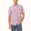 U.S. Polo Assn. PLAID POPLIN WOVEN SHORT SLEEVE SHIRT -Modern Wear Shop 11C650VQ RGRD 3243