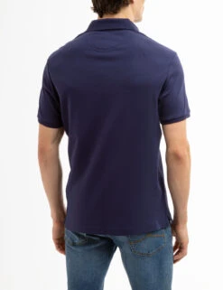 U.S. Polo Assn. SOLID INTERLOCK GINGHAM TRIM POLO SHIRT -Modern Wear Shop 11C87998 CLNV 7887