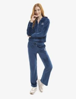 U.S. Polo Assn. VELOUR FULL ZIP EMBELLISHED HOODIE -Modern Wear Shop 21 62769V BUOP TOP 3759 ed7e449a 9296 4956 9a63 5959d14128d0