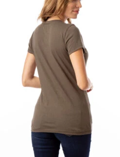 U.S. Polo Assn. V-NECK T-SHIRT 32 U.S. Polo Assn. V-NECK T-SHIRT -Modern Wear Shop 2121200H OLIV 5031