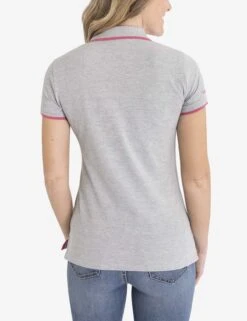 U.S. Polo Assn. TIPPED SOLID POLO SHIRT -Modern Wear Shop 213160ZH GRYP 6184