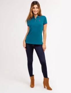 U.S. Polo Assn. TIPPED SOLID POLO SHIRT -Modern Wear Shop 213160ZH HDTL 69122