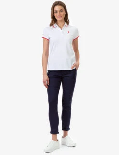 U.S. Polo Assn. TIPPED SOLID POLO SHIRT -Modern Wear Shop 213160ZH OPWH 215197QR EVBL 7485 1