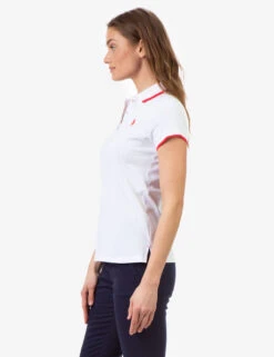 U.S. Polo Assn. TIPPED SOLID POLO SHIRT -Modern Wear Shop 213160ZH OPWH 215197QR EVBL 7486