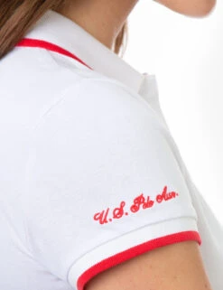 U.S. Polo Assn. TIPPED SOLID POLO SHIRT -Modern Wear Shop 213160ZH OPWH 215197QR EVBL 7490