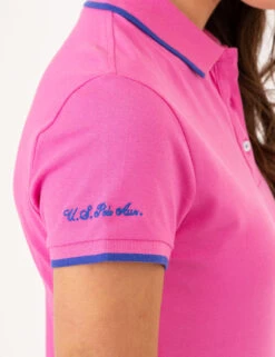 U.S. Polo Assn. TIPPED SOLID POLO SHIRT -Modern Wear Shop 213160ZH PKPZ 75731