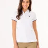 U.S. Polo Assn. TIPPED SOLID POLO SHIRT 1 U.S. Polo Assn. TIPPED SOLID POLO SHIRT -Modern Wear Shop 213160ZH WHNA 75617