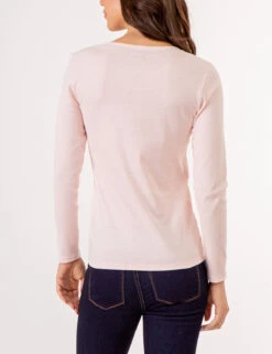 U.S. Polo Assn. LONG SLEEVE V-NECK T-SHIRT -Modern Wear Shop 213285RB CCPK 80008