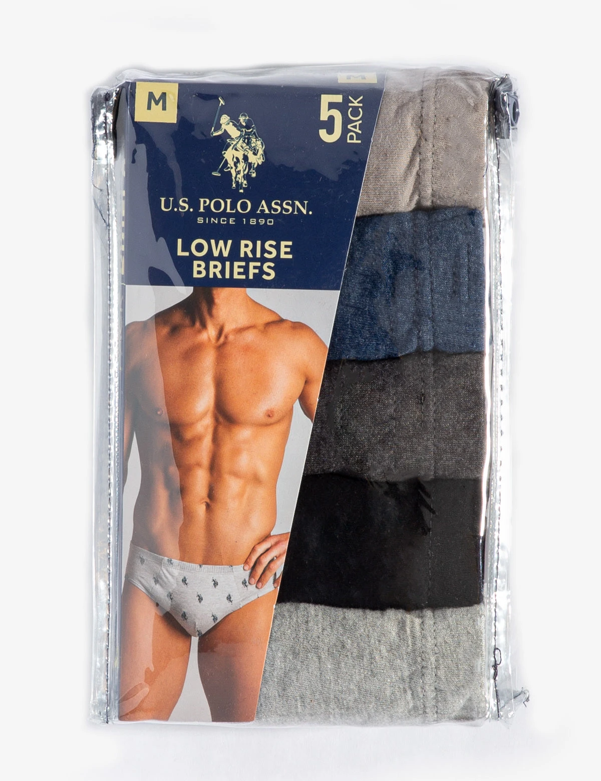U.S. Polo Assn. 5PK LOWRISE BRIEFS 4 U.S. Polo Assn. 5PK LOWRISE BRIEFS - Image 2