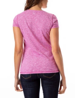 U.S. Polo Assn. SPACE DYE V-NECK T-SHIRT -Modern Wear Shop 214239PO HLBR 5438